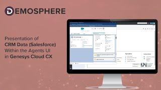 Presentation of CRM Data (Salesforce) Within The Agents UI in Genesys Cloud CX