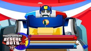 Chase gives a speech! | Transformers: Rescue Bots | Cartoons for Kids | Transformers Junior