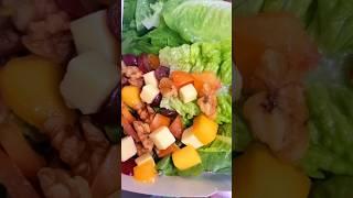 Healthy Vegetable Salad for Dinner #food #yummy #shorts #diet #delicious #fruit #lettuce #cheese