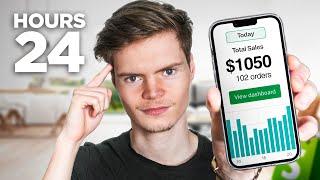 I Gave Myself 24 Hours To Make $1000 With Dropshipping