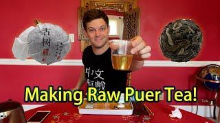 TEA WITH JESSE: How to make ANCIENT TREE RAW PU'ER