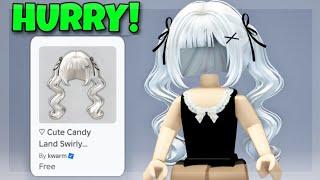 HURRY! FREE HAIR & ITEMS ON ROBLOX!