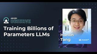 Training Billions of Parameter LLMs with MosaicML