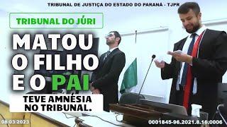  Intrigante julgamento: Matou primeiro o Filho e depois o pai que o "Jurou"- Crime Tribunal do Júri