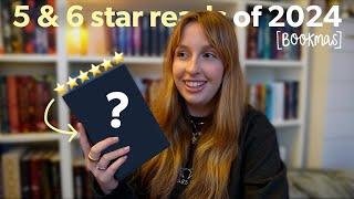 My 5 & 6 star reads of 2024 ⭐️ | Bookmas day 8 [vlogmas]