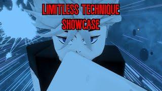 Gojo's Limitless Technique Showcase In Sorcery