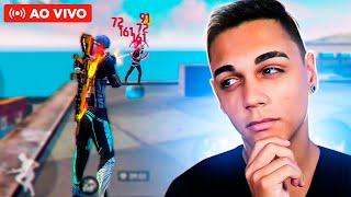  FREITAS AO VIVO  TO COM A MELHOR MIRA HOJE?!  FREE FIRE MOBILE  LIVE ON! 