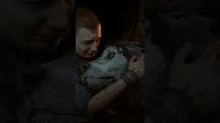 Kratos wolf dying in God of ragnarok