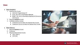 Harvard Extension School's Virtual Open House: Technology Certificates Overview