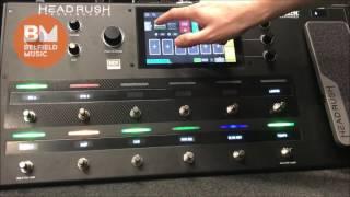 HEADRUSH PedalBoard Demo w/ Daniel & Pete @ Belfield Music