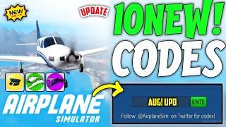 ️New️ Airplane Simulator Codes 2024 - New Codes Airplane Simulator August Codes 2024