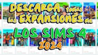 TODAS LAS EXPANSIONES DE LOS SIMS 4 GR4T1S - ACTUALIZAR EXPANSIONES 2024