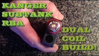 Kanger SubTank RBA Coil Build for Beginners