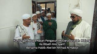 Kunjungan kh.nur Hasanuddin pengasuh PP.Darussaadah ke Ribat Ilmi Syarif Awal Ribat di Hadramaut