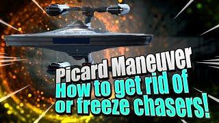 The Picard Maneuver! | How to freeze or defeat a chaser/bounty hunter in Star Trek Fleet Command