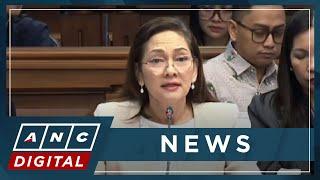 Hontiveros at Senate probe: Stories of victims in Duterte drug war deserve to be heard | ANC