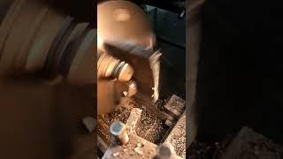 Sheet metal processing in a lathe