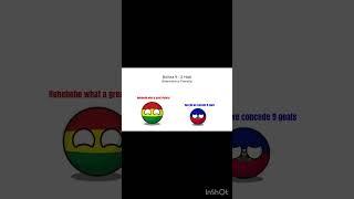 Bolivia's Biggest Victories and Worst Victories #football #countryballs