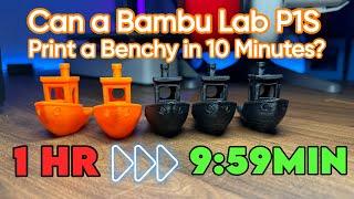 Pushing the SPEED of the Bambu Lab P1S