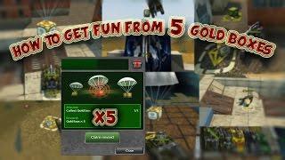 Tanki Online x10 GOLDBOX MISSION! (10) GOLD BOX MONTAGE