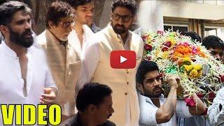 Suniel Shetty's Father's Funeral VIDEO | Amitabh, Abhishek | Bollywood Inside Out