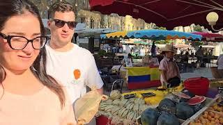 Day 10 - August 29, 2024 - Aix-en-Provence,  France - Food/Fruits Street Market AMAZING SELECTION