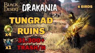 BDO | New Rotation is AMAZING! | Tungrad Ruins - Drakania Awakening | 31.300 Lv2