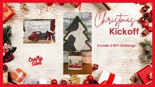 Christmas Kickoff 5 under 5 DIY challenge ​⁠@FarmCharmChic