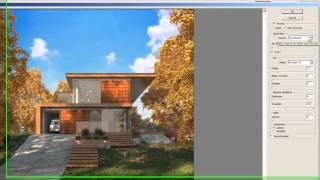 Photoshop for Architectural Visualization: Use V-Ray Zdepth Channel For Depth of Field and Fog