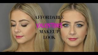 AFFORDABLE Soft Smokey Valentines Makeup Tutorial | MakeupByChloeHenning