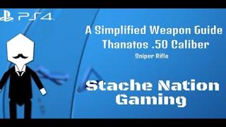 Payday 2 - Thanatos.50 Caliber - A Simplified Weapon Guide