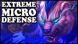 Grubby | "Extreme Micro Defense" | Warcraft 3 | NE vs ORC | Turtle Rock