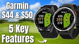 The Garmin S44 & S50 Are GAME CHANGERS For Golfers