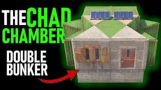 The ULTIMATE CHAD CHAMBER - 2x1 Solo Rust Base Design (Double Bunker)