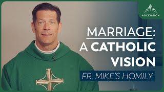 "Marriage: a Catholic Vision" | 27th Sunday in Ordinary Time (Fr. Mike's Homily) #sundayhomily