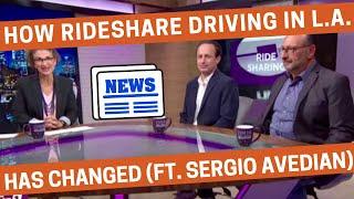 How Rideshare Driving in LA has Changed (Spectrum News) feat. RSG Contributor Sergio Avedian