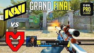 THE LAST CSGO GRAND FINAL! - NaVi vs MOUZ - HIGHLIGHTS - ESL Pro League S18 l CSGO