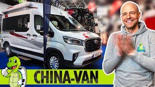 Der ERSTE CHINESISCHE VAN | 59.900 Euro in VOLLAUSSTATTUNG | CARAVAN SALON | MAXUS Deliver 9