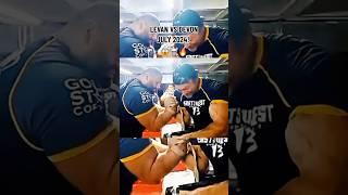 Levan Saginashvili vs Devon Larratt! Intense Arm Wrestling Sparring! #armwrestling #levan #devon