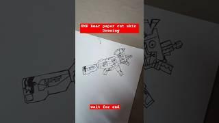 UMP skin drawing #drawing #yt shorts#Gunskin drawing