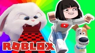 ТАЙНАЯ ЖИЗНЬ ДОМАШНИХ ЖИВОТНЫХ - Паркур в Роблокс! ROBLOX Obby The Secret Life of Pets челлендж