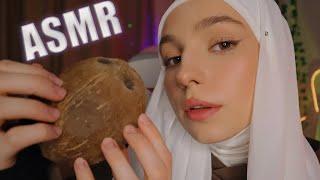 ASMR КОКОСОВЫЙ ДОЖДЬ и ЗВУКИ РТА | ASMR COCONUT RAIN