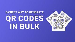 QR Batch: Easiest Way to Create QR Codes in Bulk