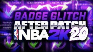 * NEW * NBA 2K20 BADGE GLITCH AFTER PATCH 1.09! 2X BADGE GLITCH XBOX ONE!