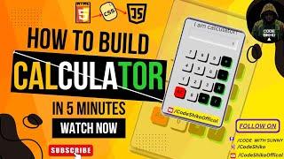 How to make Calculator Using Html Css JavaScript  |#Project #calculator #css #webdevelopment #Html