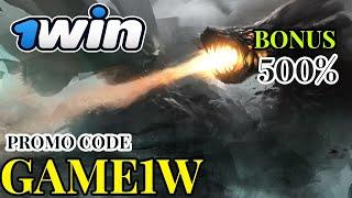 1WIN PROMO CODE - Enter promo code GAME1W for a maximum bonus of +500%