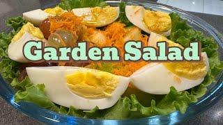 Garden Salad Recipe | How to make Easy and Mouthwatering Garden Salad | Healthy Recipe Idea