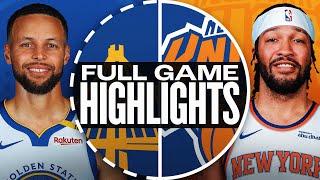 Game Recap: Warriors 114, Knicks 102