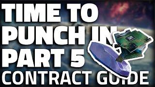 Time To Punch In Part 5 - Korolev Contract Guide - The Cycle Frontier