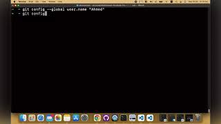 Git: Configuration /Username & Email